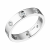 Кольцо Cartier Love 8 Diamonds White Gold Ring B4050600 (19553) №2