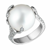 Кольцо Mikimoto Olive Branch Akoya Pearl 14,5 mm (19555) №5
