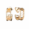 Серьги Tiffany & Co Atlas® Hoop Yellow Gold Earrings (19708) №2