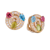 Серьги Bvlgari Astrale Anelli Color Collection Earrings OR853002 (19843) №4