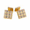 Запонки Chopard Yellow Gold Diamond Ice Cube Cufflinks 75/4099/0 (19765) №2