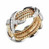 Кольцо Tiffany & Co Schlumberger Rope Four-row X Ring (19760) №2