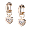 Серьги Chopard Happy Diamonds Hearts Yellow Gold Earrings 83/1382 (20410) №2