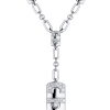 Подвеска Bvlgari Parentesi Diamond White Gold Pendant (20925) №4