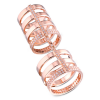 Кольцо Repossi Berbere Rose Gold 7 Row Diamonds Ring (20971) №3
