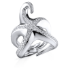 Кольцо Boucheron Octopussy White Gold and Diamonds Ring (21356) №2
