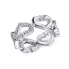 Кольцо Cartier Hearts and Symbols White Gold Ring (21578) №2