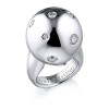 Кольцо De grisogono Boule White Gold Diamonds Ring (21349) №2