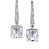 Серьги GRAFF White Emerald Cut Diamond Earrings 2.01 F/VS2 -2.00 F/VS1 (21231) №3