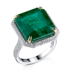 Кольцо Gubelin Brazil Green Emerald Ring 14.61 ct Gubelin (21617) №3