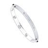 Браслет Cartier в стиле Love 4 Diamonds White Gold В стиле B6035817 (21913) №2