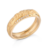 Кольцо Carrera y Carrera Promesa Yellow Gold & Diamond Love Wedding Band DA06762 010101 (21692) №2