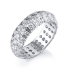 Кольцо Geraldo Classic Collection White Gold Ring (21695) №2