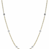 Колье Aaron Basha Yellow Gold Diamonds Chain С110 (21965) №2