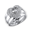 Кольцо Chopard Happy Diamonds Heart Ring 82/2017-20 (21933) №2
