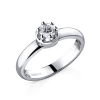 Кольцо Damiani 0.30 сt D/VVS2 White Gold Ring (22059) №2