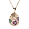 Подвеска Diamanti Yellow Gold Diamonds Sapphires Pendant (22068) №4