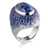 Кольцо GRS Gemresearch Swisslab с природным синим сапфиром Sri Lanka 25,27ct GRS (22603) №9