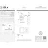 Серьги GIA с бриллиантами по 4,01 ct FLY/SI1 GIA (22443) №4