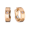 Серьги Cartier Love 2 Diamonds Yellow Gold B8022900 (22321) №5
