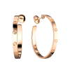 Серьги Cartier Love Yellow Gold Earrings B8028200 (22306) №2