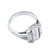 Кольцо  с бриллиантом 3,36 ct F/VS1 МГУ (4741) №5