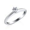 Кольцо Tiffany & Co 0,18 сt G/VVS1 Ring (22341) №2