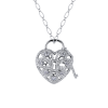 Подвеска Tiffany & Co Filigree Heart Key Pendant (22343) №4