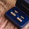 Запонки Tiffany & Co Atlas Column Bar Gold Cufflinks 1995 (21813) №4