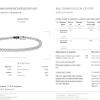 Браслет Damiani White Gold 3.30 ct Diamonds Tennis Bracelet (23016) №4