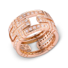 Кольцо Bvlgari Parentesi Rose Gold Diamonds Ring AN854130 (22778) №2