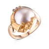 Кольцо Carrera y Carrera Panther Yellow Gold Pearl Ring (22953) №3