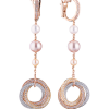 Серьги Cartier Trinity de Pearl Diamond Gold Earrings (23061) №4