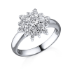 Кольцо Crivelli White Gold Diamonds Ring 151-4217В (22932) №3