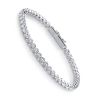 Браслет Damiani White Gold 3.30 ct Diamonds Tennis Bracelet (23016) №3