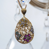 Подвеска Diamanti Yellow Gold Diamonds Sapphires Pendant (22068) №5