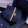 Браслет LouisVuitton Louis Vuitton Lockit White Gold Diamonds Bracelet (21889) №5