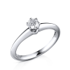 Кольцо Tiffany & Co Ring 0,25 ct I/VVS1 (23160) №3