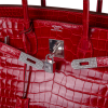 Сумка Hermes Birkin 35 Crocodile Porosus Lisse Fermoir Serti (23590) №17