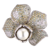 Кольцо Paolo Bongia Flower Diamonds Pearl Ring (23889) №7