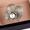 Кольцо Paolo Bongia Flower Diamonds Pearl Ring (23889) №8
