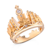 Кольцо Carrera y Carrera Mi Princes Russian Crown Diamond Gold Ring DA10923 (23887) №2
