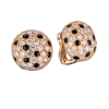 Серьги Cartier Vintage Panthere Diamonds and Onyx Earrings (24342) №3