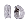 Серьги Cartier White Gold Diamonds 16.5 ct Earrings (24346) №2