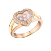 Кольцо Chopard Yellow Gold Happy Diamonds Heart Ring 82/4502 (24120) №2