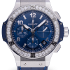 Часы Hublot Big Bang Steel Blue Diamonds 41 mm 341.SX.7170.LR.1204 (24249) №3