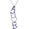 Подвеска Pasquale Bruni Amore Diamond Sapphire Necklace (24226) №2