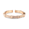 Браслет Cartier Bamboo Yellow Gold Diamonds Bracelet Vintage (24494) №3