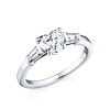 Кольцо Bvlgari Platinum Heart Diamond 1,04 ct D/SI1 Ring (24552) №4
