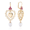Серьги Dolce & Gabbana Love Earrings WEEL2G WRUB1 Z0000 (24558) №2